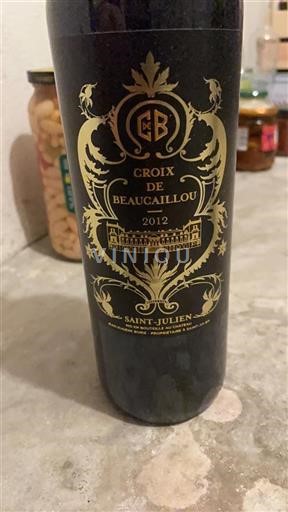 Bordeaux Saint-Julien Château Ducru-Beaucaillou Croix de Beaucaillou 2012