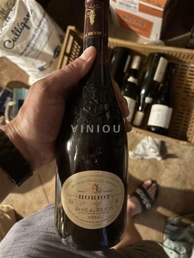 Champagne Rosé des Riceys Horiot 2016