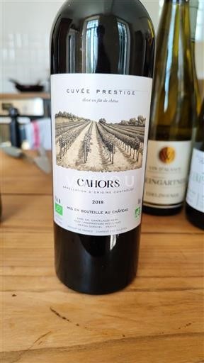Jihozápad Cahors Ch. Cantelauze-Mezy Prestige 2018
