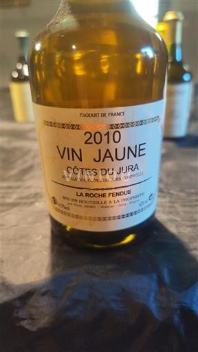 Jura Côtes du Jura La Roche Fendue Vin Jaune 2010