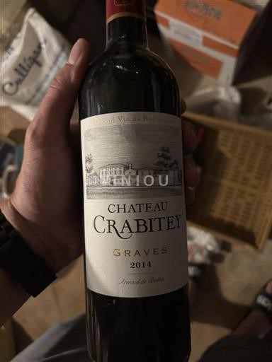 Bordeaux Graves Château Crabitey 2014