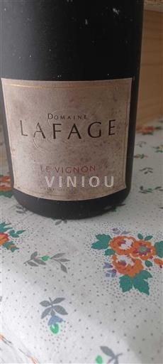 Languedoc Ospecificerad Domaine Lafage Le Vignon 2012
