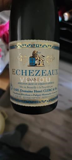 Borgogna Échézeaux Grand Cru Domaine Henri Clerc & Fils 1996