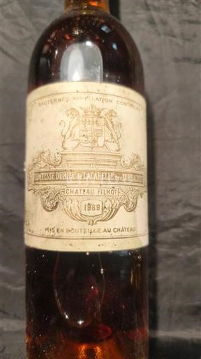 Bordeaux Sauternes Château Filhot 1969