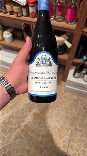 Vin Rouge sec Les Chardannes Domaine Des Beaumont 2022 France Bourgogne Chambolle-Musigny