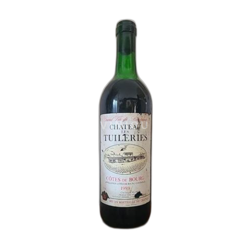 Bordeaux Côtes de Bourg Château Les Tuileries 1989