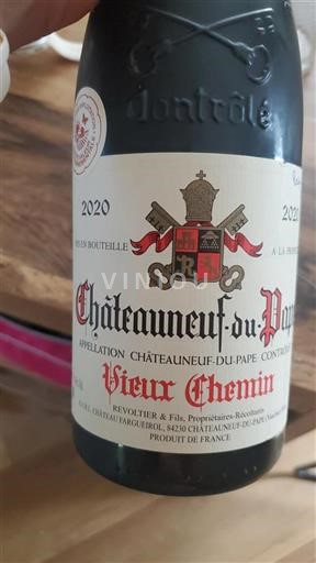 Valle del Ródano Châteauneuf-du-Pape. Château Fargueirol Vieux Chemin 2020