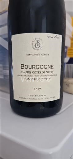 Burgundy Hautes Côtes de Nuits Jean-Claude Boisset Dames Huguettes 2017