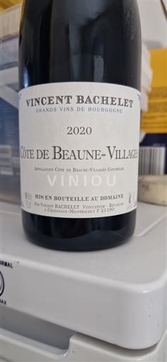 Burgundsko Côte de Beaune Villages Vincent Bachelet 2020