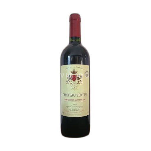 Bordeaux Saint-Georges-Saint-Émilion Château Bertin 2005