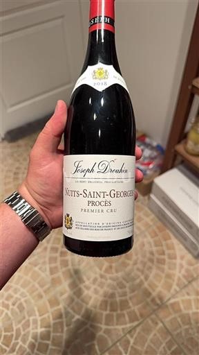 Bourgogne Nuits-Saint-Georges Premier Cru Joseph Drouhin Procès 2018