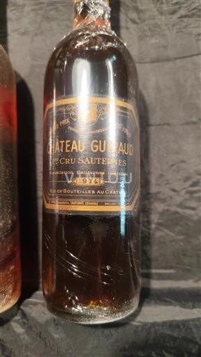 Bordeaux Sauternes Premier Cru Château Guiraud 1974