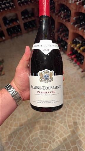Vin Rouge sec Beaune-Toussaints Château Meursault 2021 France Bourgogne Beaune Premier Cru
