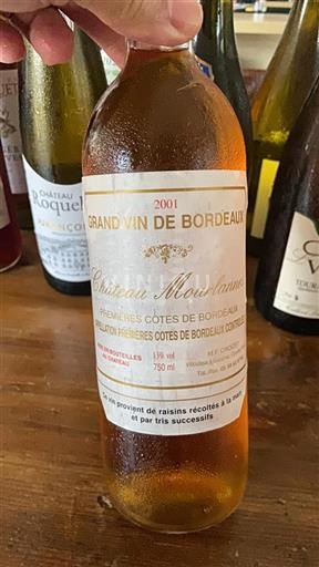 Bordeaux Premières-côtes-de-bordeaux Château Mourlanne 2001