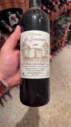 Bordeaux Saint-Émilion Grand Cru Grand Cru Château Lescours 2005