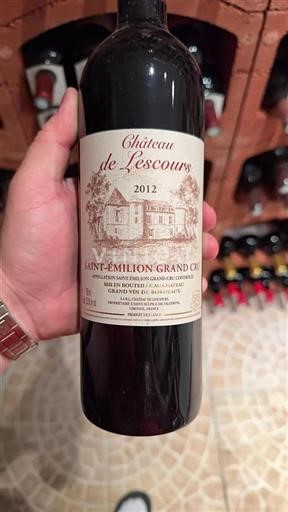 Bordeaux Saint-Émilion Grand Cru Grand Cru Château Lescours 2012
