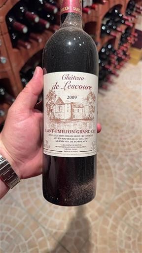 Bordeaux Saint-Émilion Grand Cru Château Lescours 2009