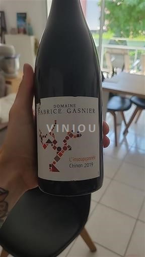 Valle della Loira Chinon Domaine Fabrice Gasnier L'insoupçonnée 2019