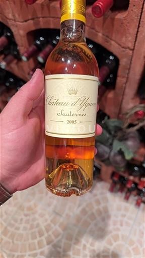 Burdeos Sauternes Premier Cru Supérieur Château Yquem 2005