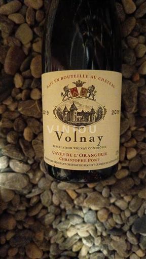 Burgundy Volnay Caves de l'Orangerie 2019