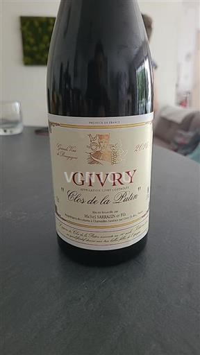 Burgundy Givry Michel Sarrazin et Fils Clos de la Putin 2016