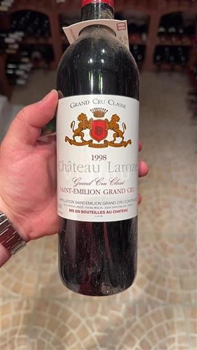Bordeaux Saint-Émilion Grand Cru Grand Cru Classé Château Laroze 1998