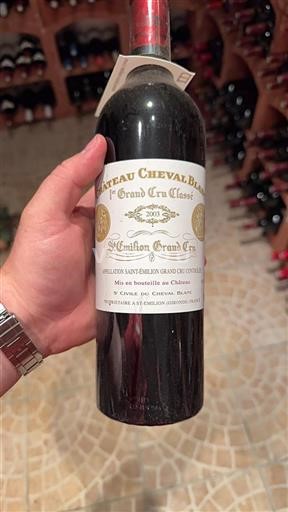 Bordeaux Saint-Émilion Grand Cru Château Cheval Blanc 2003