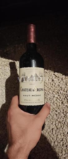 Bordeaux Haut-Médoc Cru Bourgeois Château Arcins 2021