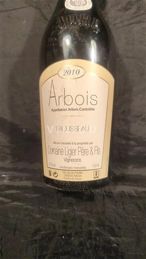 Jura Arbois Domaine Ligier Père & Fils Trousseau 2010