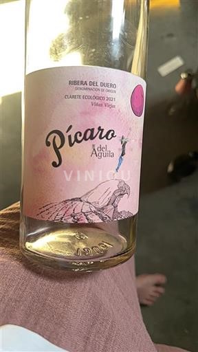 Vin Rosé sec Pícaro del Águila Cía. de Vinos del Atlántico 2021 Espagne Castille et León Ribera del Duero DO bio