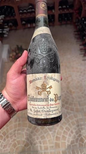 Rhônen laakso Châteauneuf-du-Pape Domaine Trintignant 1992