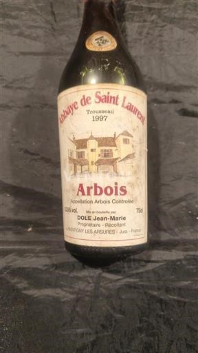 Jura Arbois Abbaye de Saint Laurent Trousseau 1997