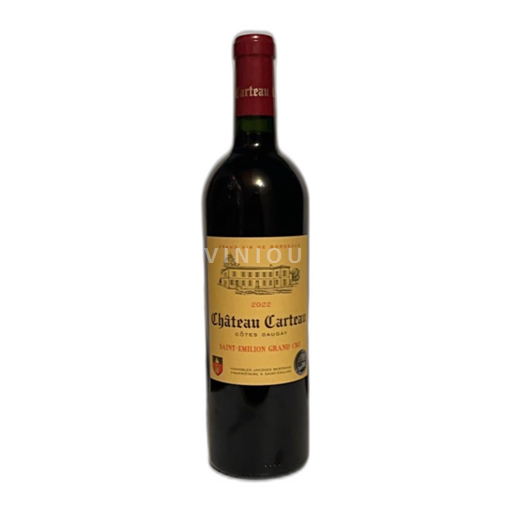 Vin Rouge sec Carteau 2022 France Bordeaux Saint-Émilion
