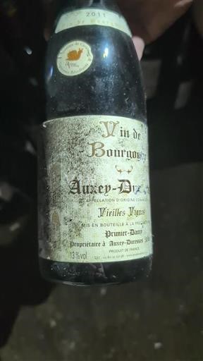 Burgundy Auxey-Duresses Prunier-Damy Vieilles Vignes 2011