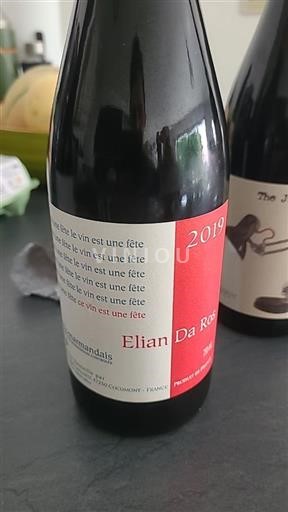 Vin Rouge sec Le vin est une fête Elian Da Ros 2019 France Sud-Ouest Côtes-du-marmandais bio