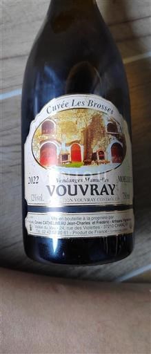 Valle del Loira Vouvray Caves Cathelineau Les Brosses 2022