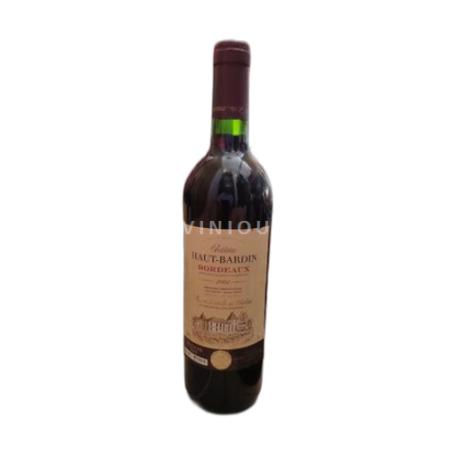 Bordeaux Château Haut-Bardin 2002