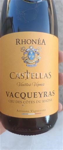 Vin Rouge sec Vieilles Vignes Rhonea 2020 France Vallée du Rhône Vacqueyras
