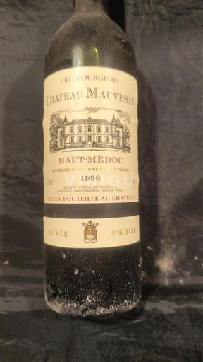 Bordeaux Haut-Médoc Cru Bourgeois Château Mauvesin Spéciale 1996