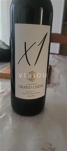 Lounais-Ranska Cahors Château Grand Chêne X1 2022