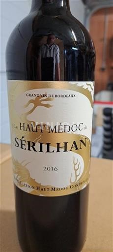 Bordeaux Haut-Médoc Sérilhan Le Haut-Médoc 2016