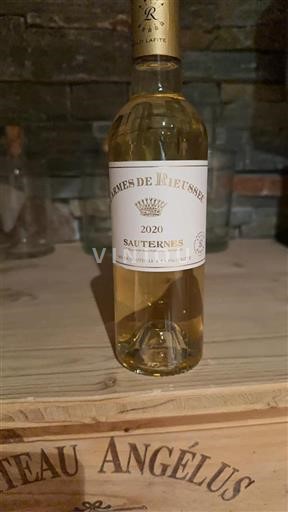 Bordeaux Sauternes Château Rieussec Carmes de Rieussec 2020