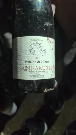 Beaujolais Saint-Amour Domaine Des Chers Vieilles Vignes 2017