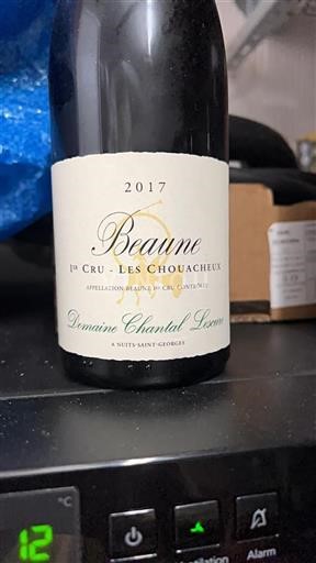 Burgundsko Beaune Premier Cru Domaine Chantal Lescure Les Chouacheux 2017