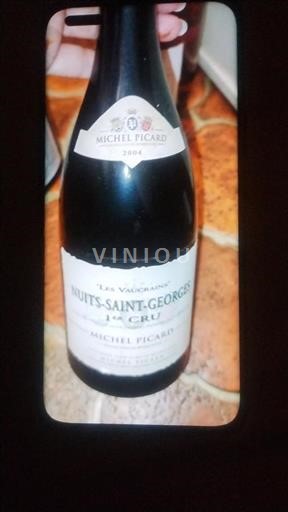 Bourgondië Nuits-saint-georges Premier Cru Michel Picard Les Vaucrains 2004