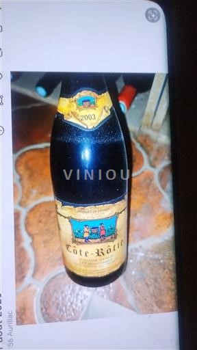 Údolí Rhôny Côte-rôtie Les moutonnes 2003