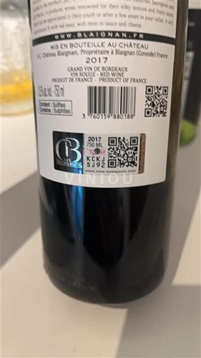 Bordeaux Cru Bourgeois Château Blaignan 2017