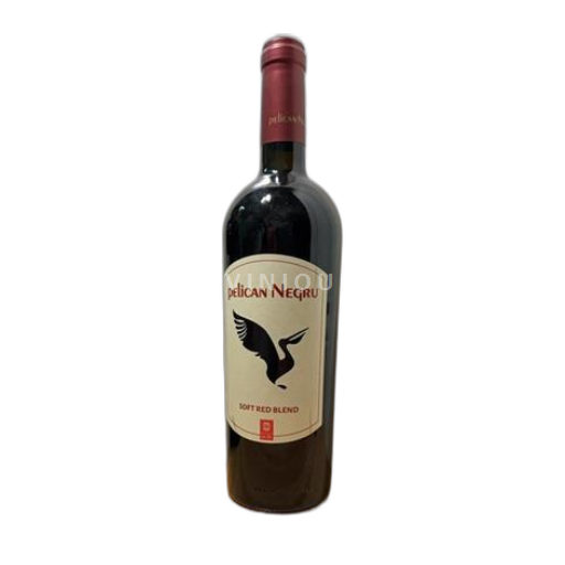 Vin Rouge sec Soft red blend Pelican Negru 2017 Moldavie Stefan Voda