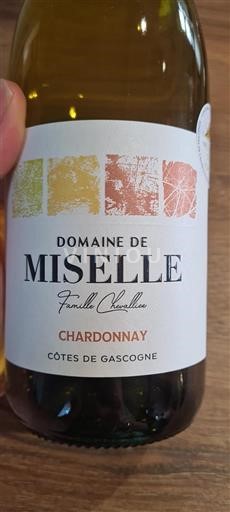 Sydvestfrankrig Côtes de Gascogne Domaine Miselle Chardonnay 2024