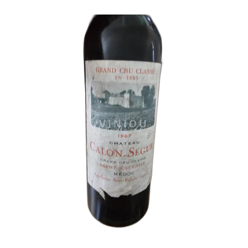 Bordeaux Saint-Estèphe Grand Cru Château Calon-Ségur 1967
